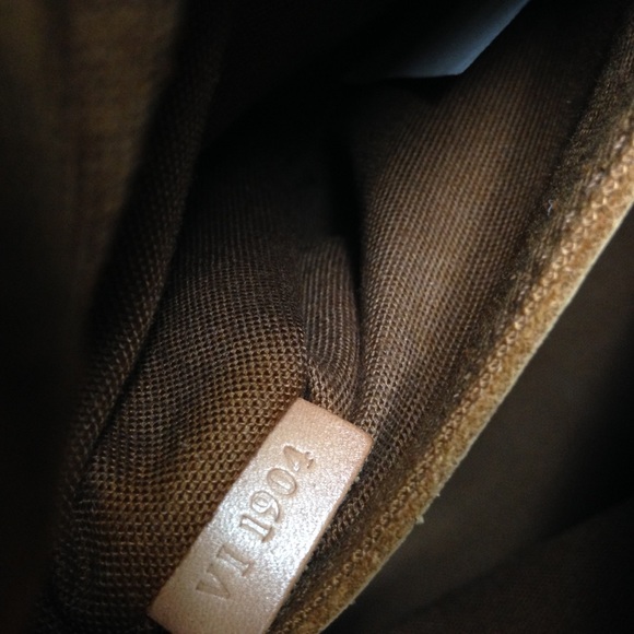 Louis Vuitton Alma Handbag w/ Dk Brown Leather Tri - Picture 15 of 15